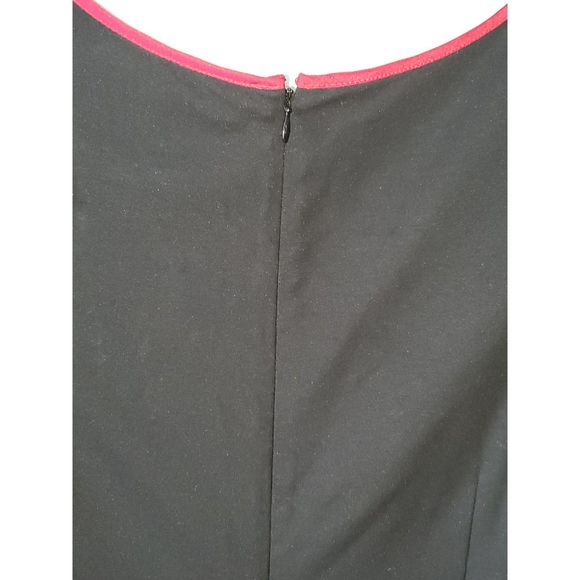 Adrianna Papell Women's Dress Color Block Long Sleeves Knee Length Size 14 - Picture 11 of 12